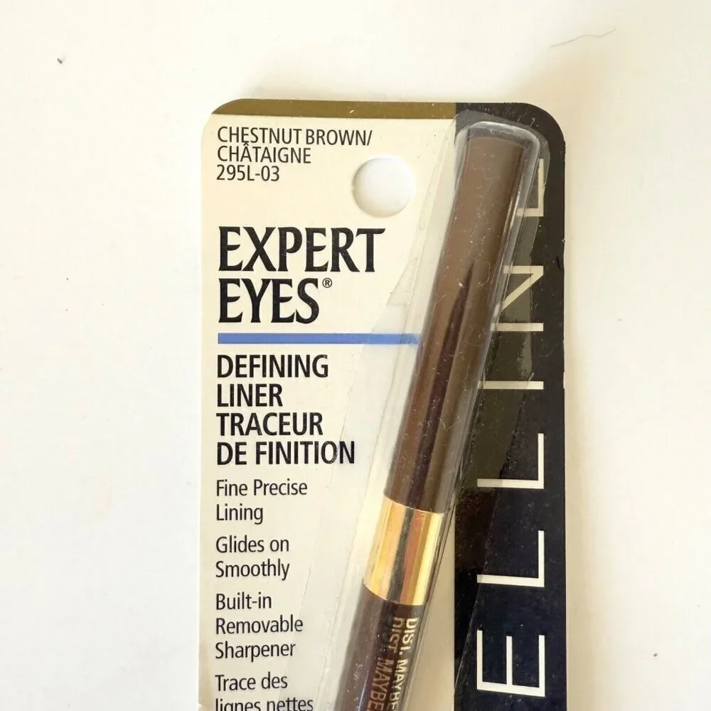 NEW Maybelline Expert Eyes Liner Chestnut Brown 0.01 oz Hypoallergenic Sharpener
